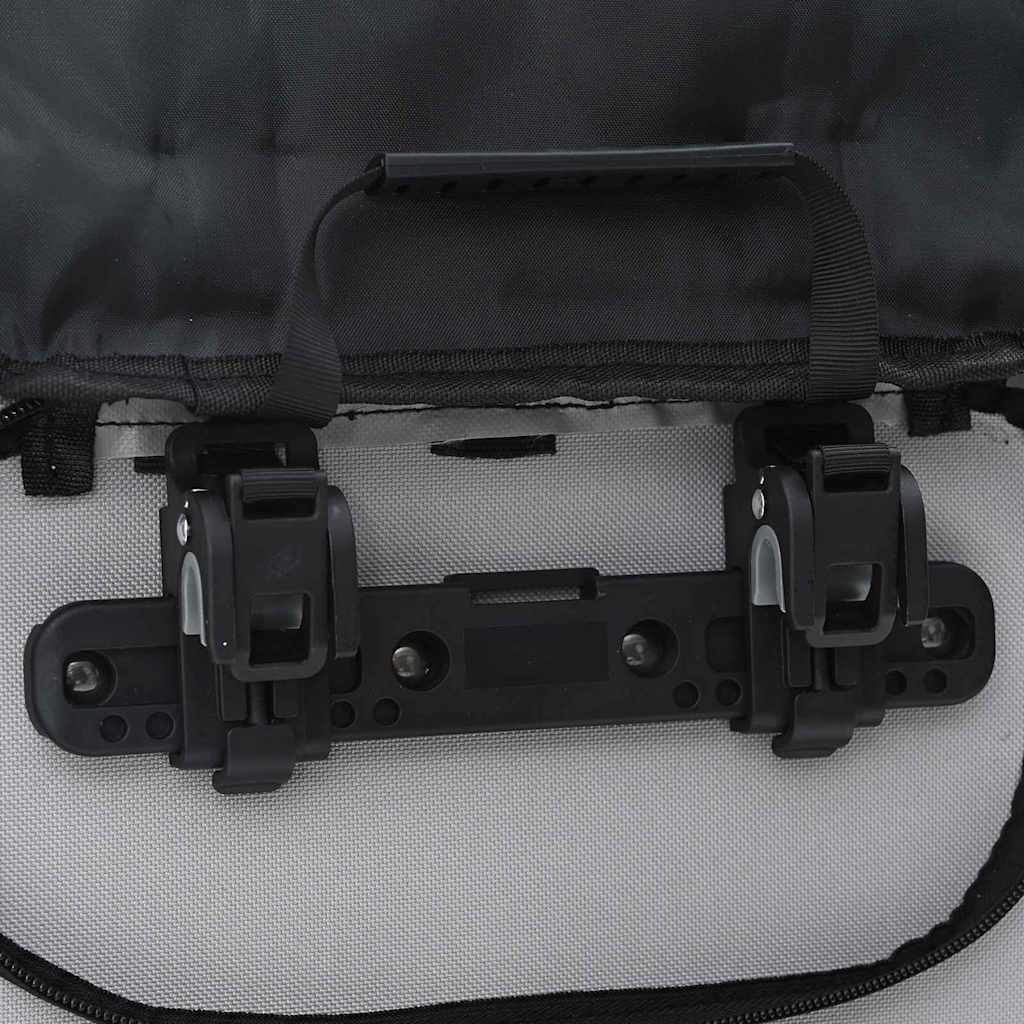 Geantă de bicicletă Gri 31 x 13 x 58 cm Poliester GartenMobel Dekor