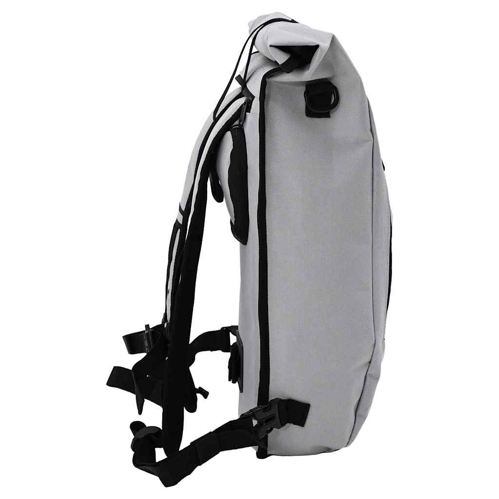 Geantă de bicicletă Gri 31 x 13 x 58 cm Poliester GartenMobel Dekor