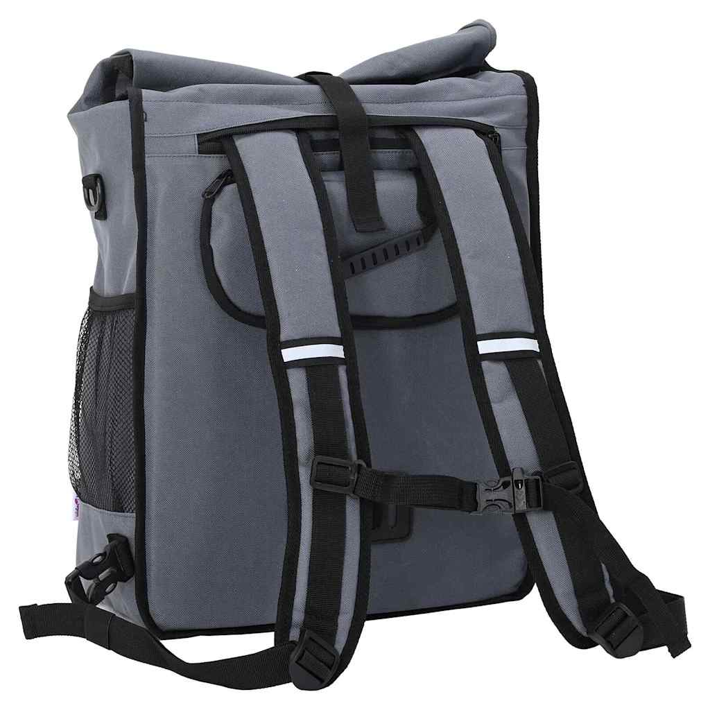 Geantă de bicicletă Gri 33 x 16 x 48 cm Poliester GartenMobel Dekor