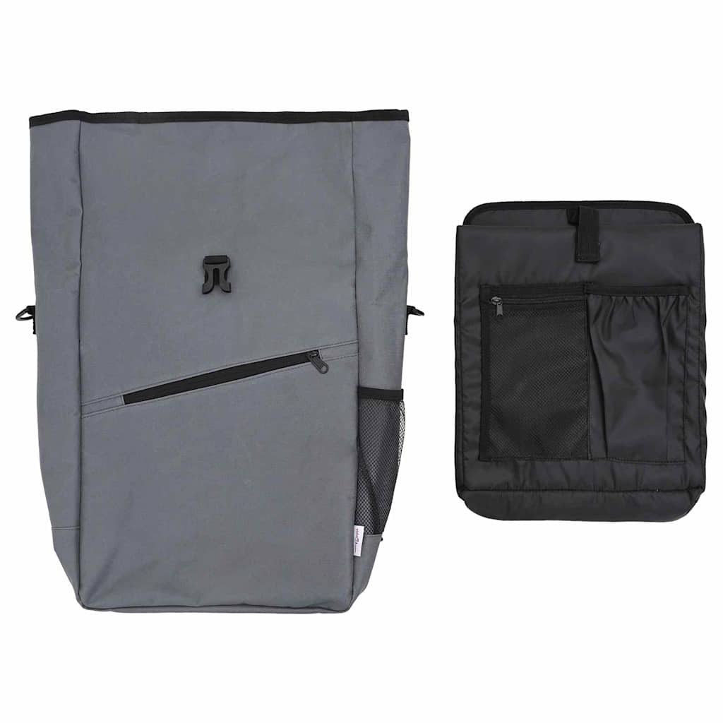 Geantă de bicicletă Gri 33 x 16 x 48 cm Poliester GartenMobel Dekor