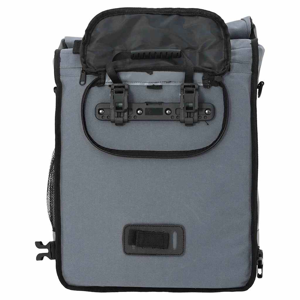 Geantă de bicicletă Gri 33 x 16 x 48 cm Poliester GartenMobel Dekor