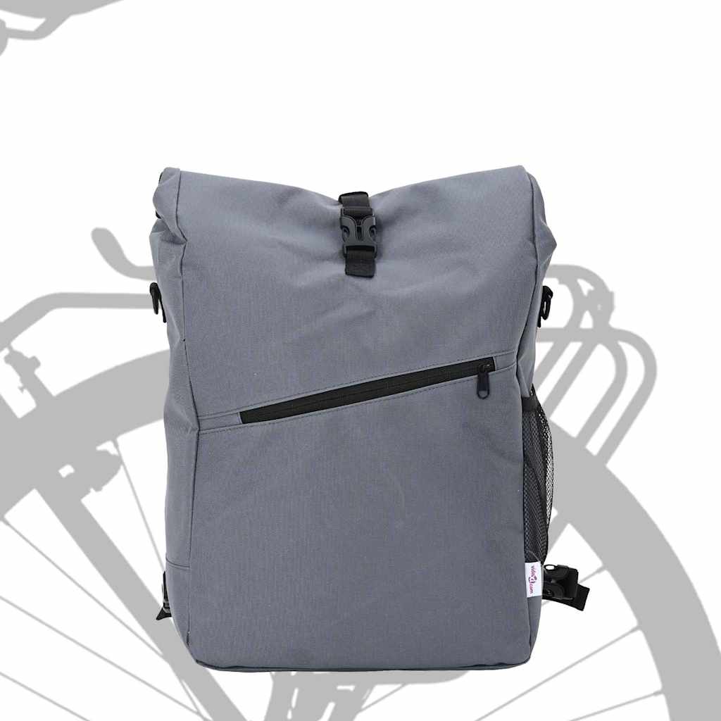 Geantă de bicicletă Gri 33 x 16 x 48 cm Poliester GartenMobel Dekor