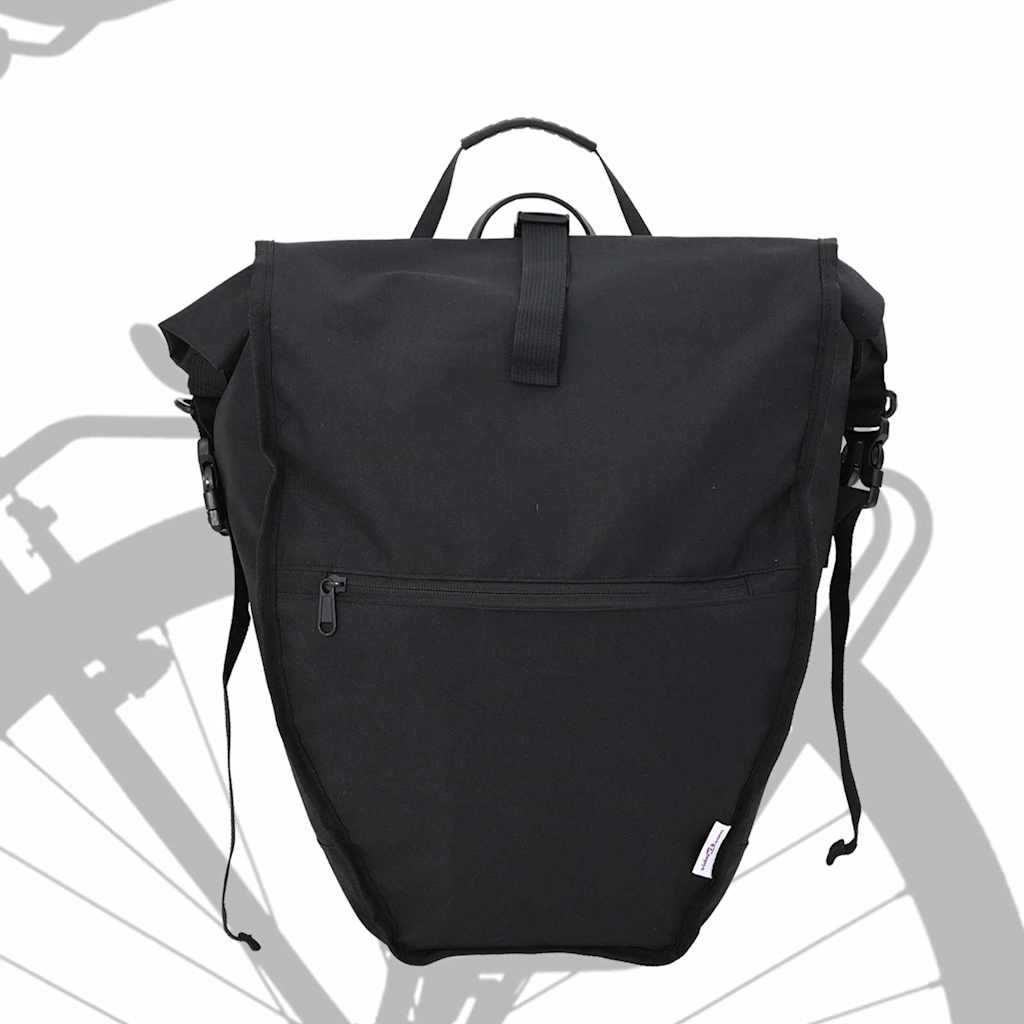 Geantă de bicicletă Negru 32.5 x 17 x 57 cm Poliester GartenMobel Dekor
