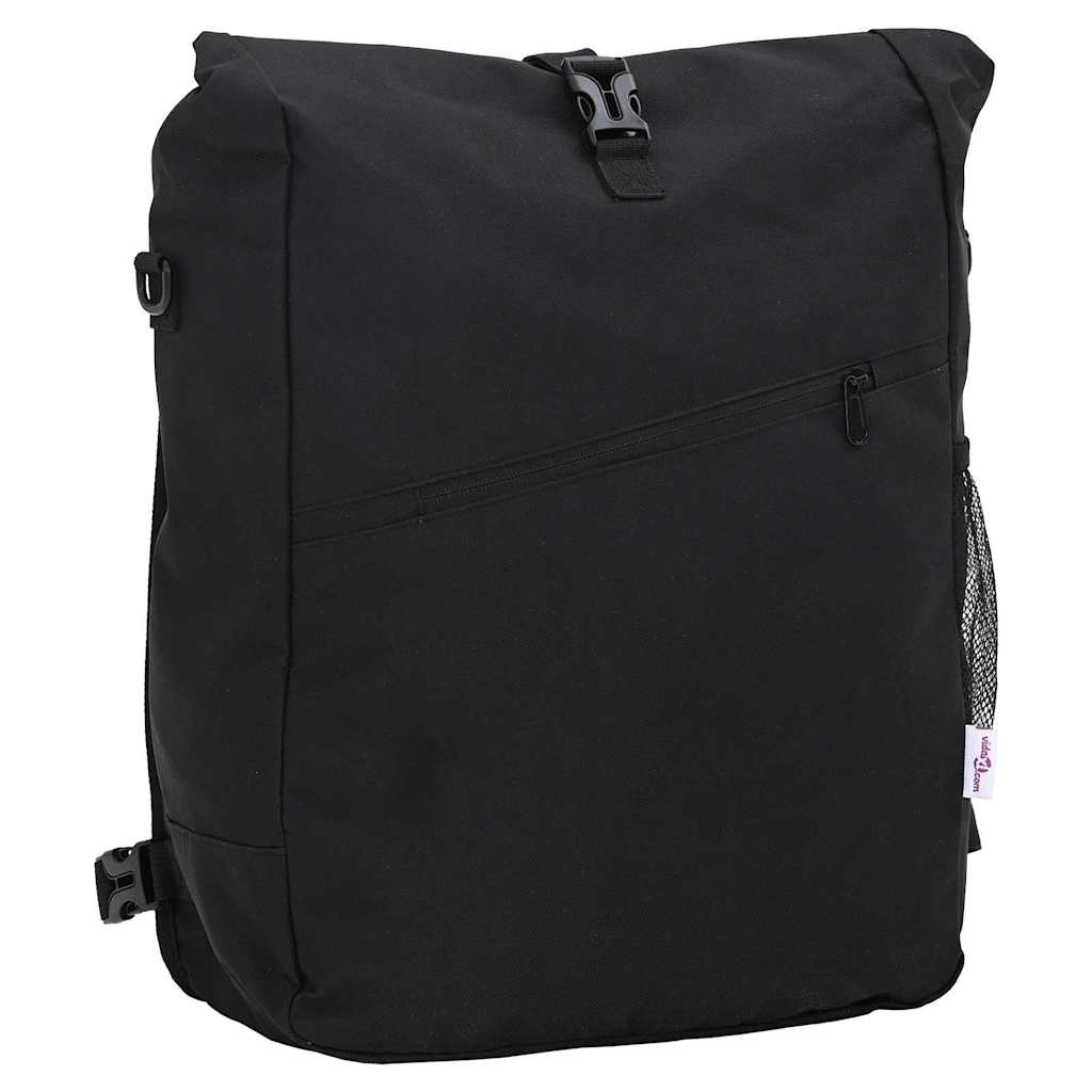 Geantă de bicicletă Negru 33 x 16 x 48 cm Poliester GartenMobel Dekor