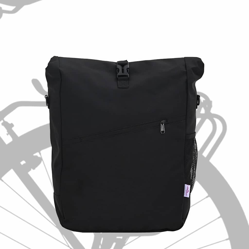 Geantă de bicicletă Negru 33 x 16 x 48 cm Poliester GartenMobel Dekor