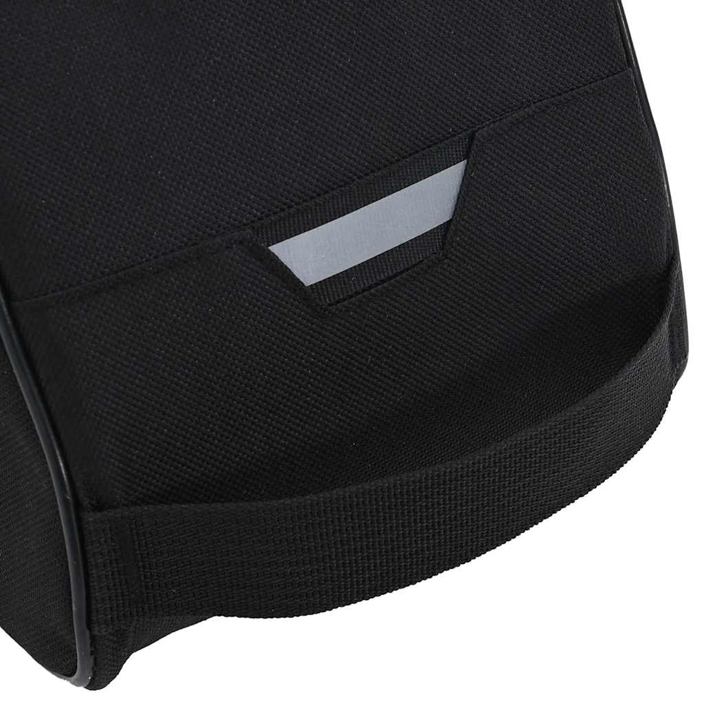 Geantă de bicicletă Negru 38 x 16 x 16 cm Poliester GartenMobel Dekor