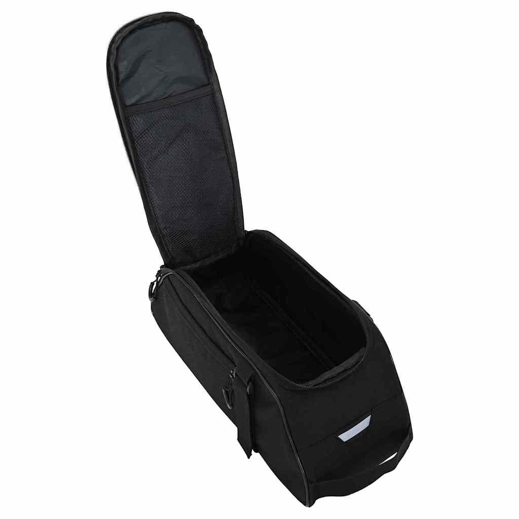 Geantă de bicicletă Negru 38 x 16 x 16 cm Poliester GartenMobel Dekor