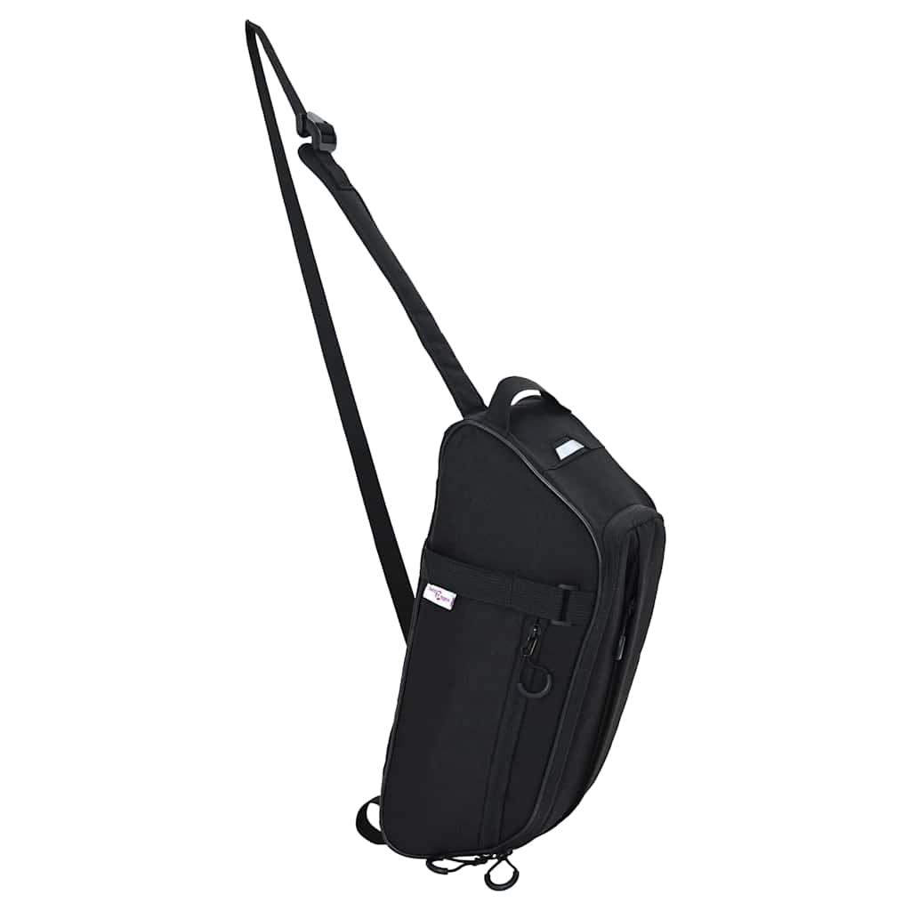 Geantă de bicicletă Negru 38 x 16 x 16 cm Poliester GartenMobel Dekor