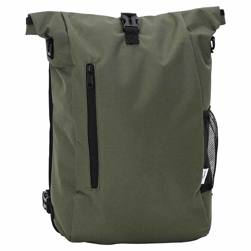 Geantă de bicicletă Olivengrønn 31 x 13 x 58 cm Poliester GartenMobel Dekor