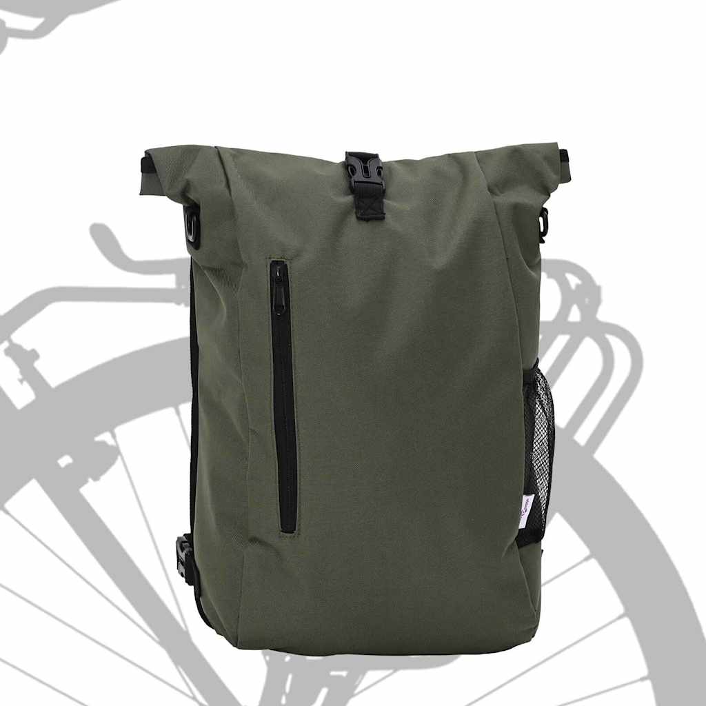 Geantă de bicicletă Olivengrønn 31 x 13 x 58 cm Poliester GartenMobel Dekor