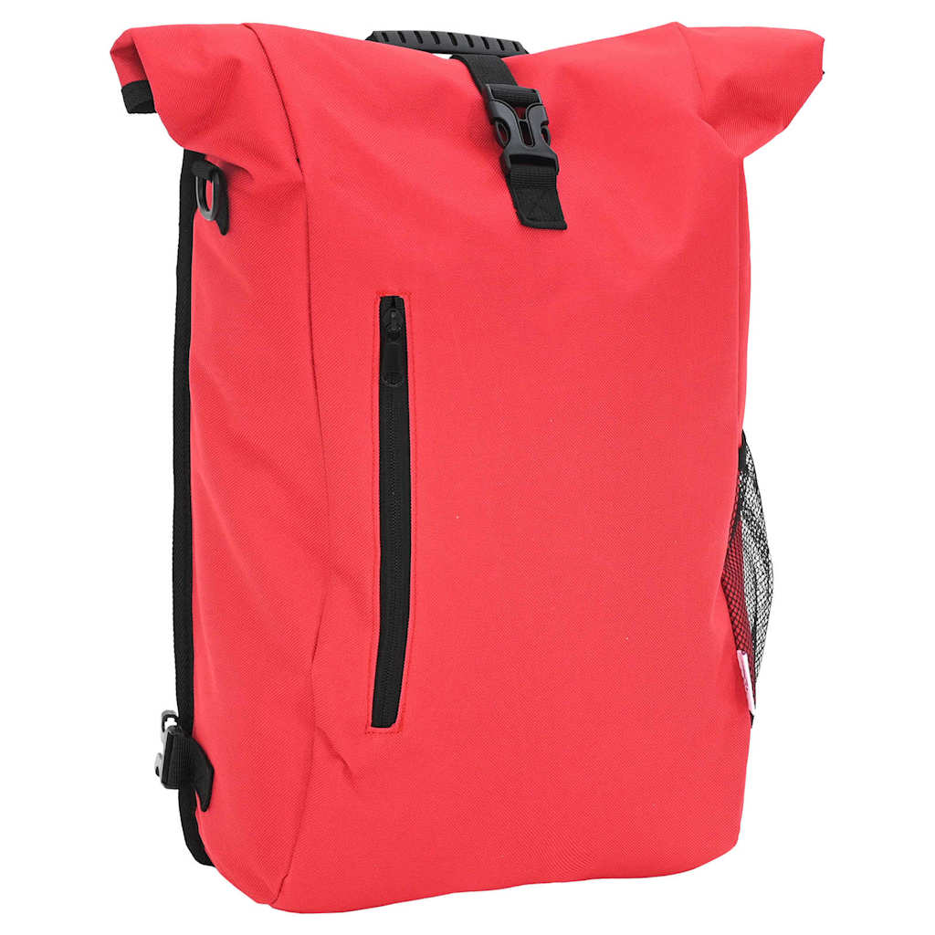 Geantă de bicicletă Roșu 31 x 13 x 58 cm Poliester GartenMobel Dekor