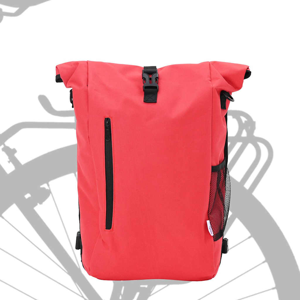 Geantă de bicicletă Roșu 31 x 13 x 58 cm Poliester GartenMobel Dekor