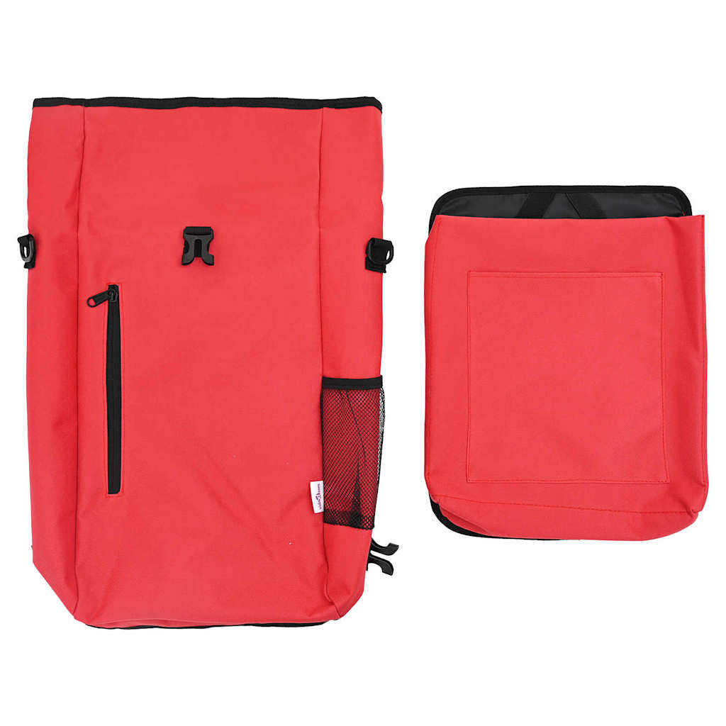 Geantă de bicicletă Roșu 31 x 13 x 58 cm Poliester GartenMobel Dekor