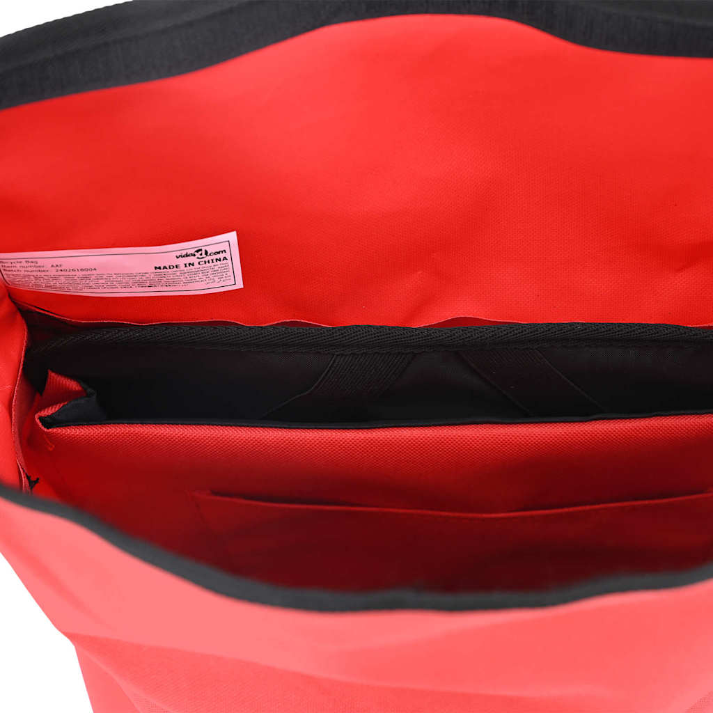 Geantă de bicicletă Roșu 31 x 13 x 58 cm Poliester GartenMobel Dekor