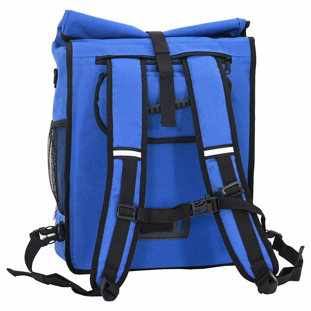 Geantă de bicicletă albastru 33 x 16 x 48 cm Poliester GartenMobel Dekor