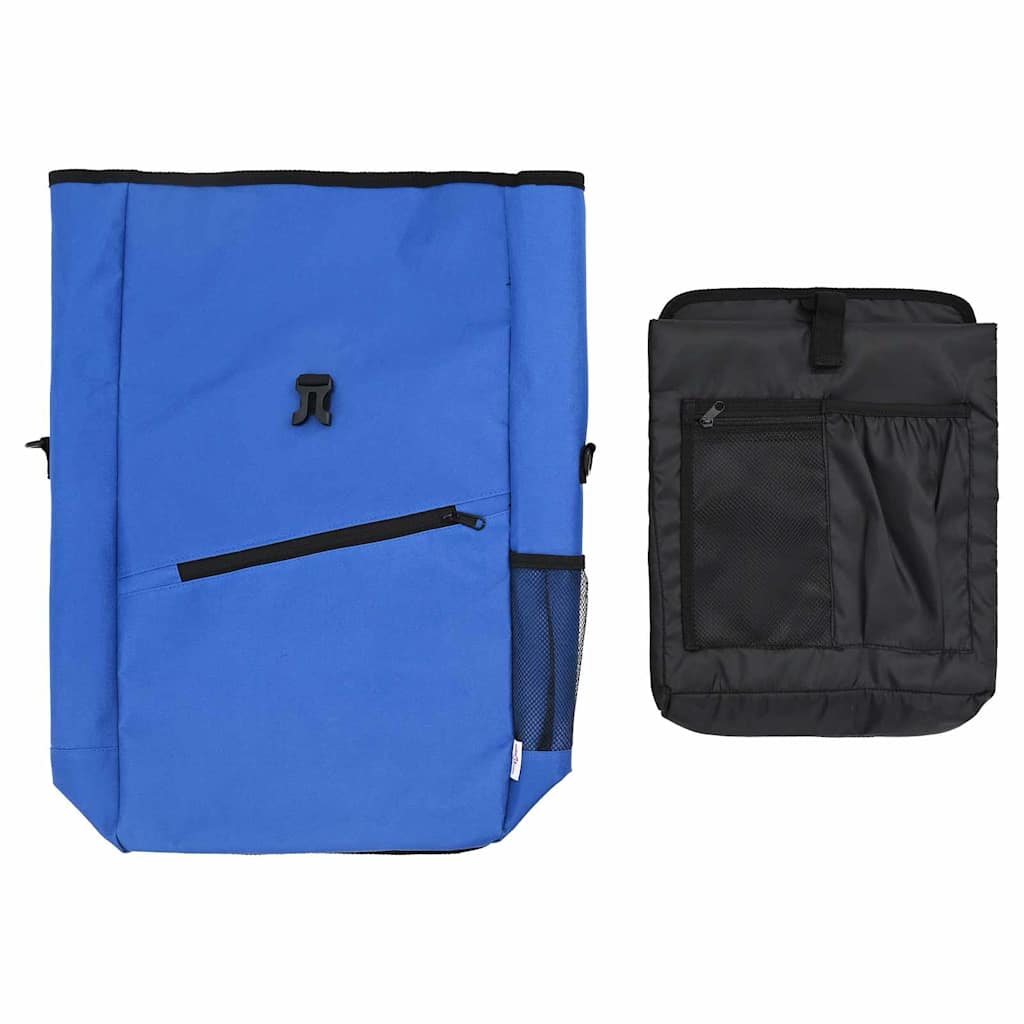 Geantă de bicicletă albastru 33 x 16 x 48 cm Poliester GartenMobel Dekor
