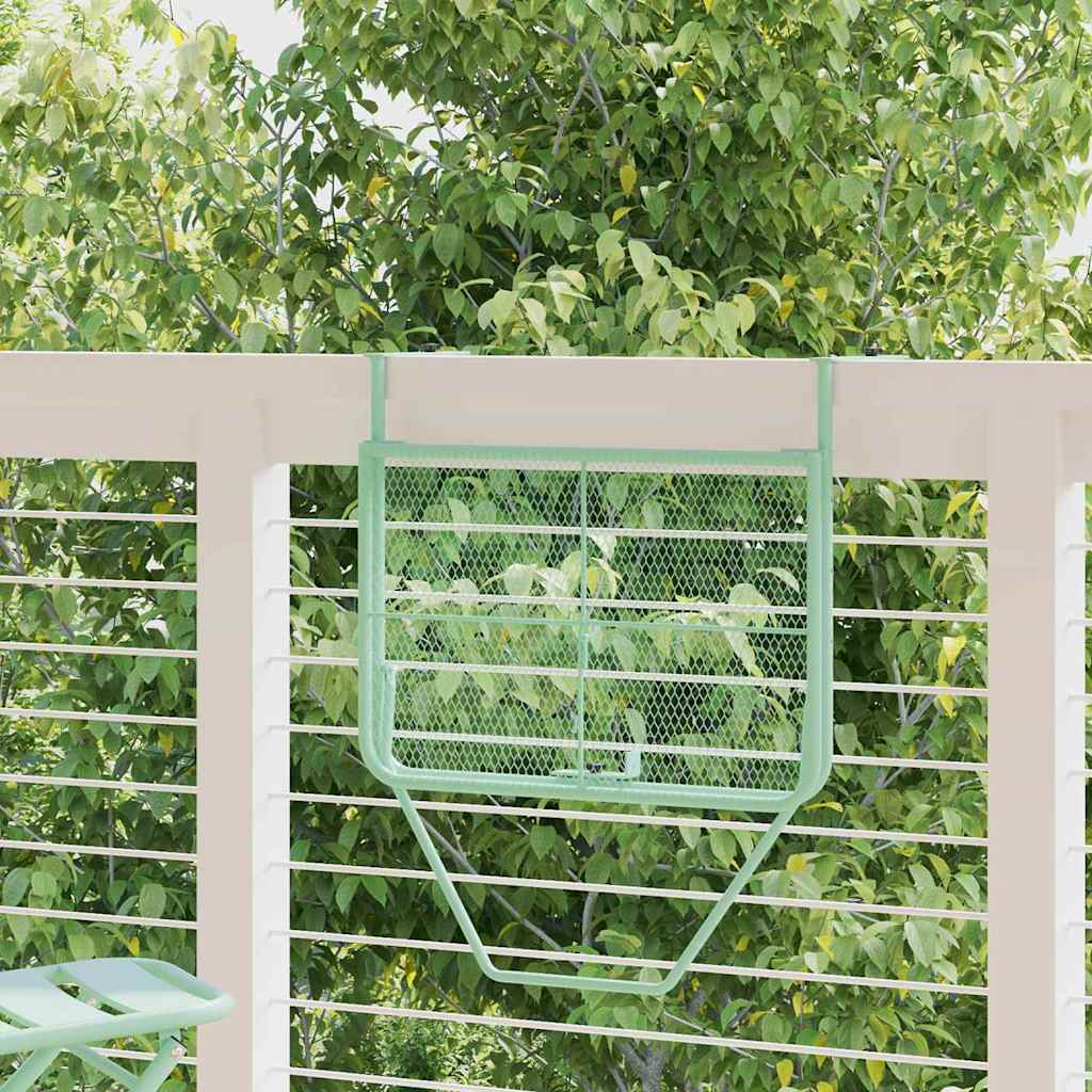 Masă Suspendată pentru Balcon Verde mentă 60 x 39 x 65 cm Oțel GartenMobel Dekor