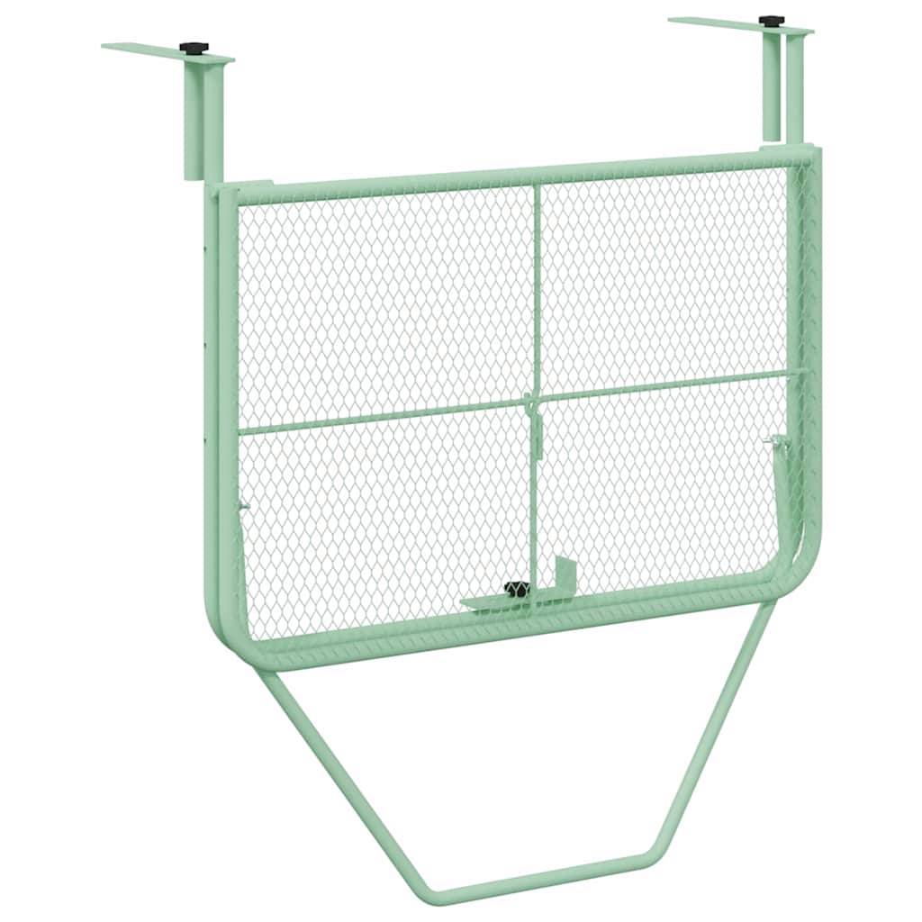 Masă Suspendată pentru Balcon Verde mentă 60 x 39 x 65 cm Oțel GartenMobel Dekor