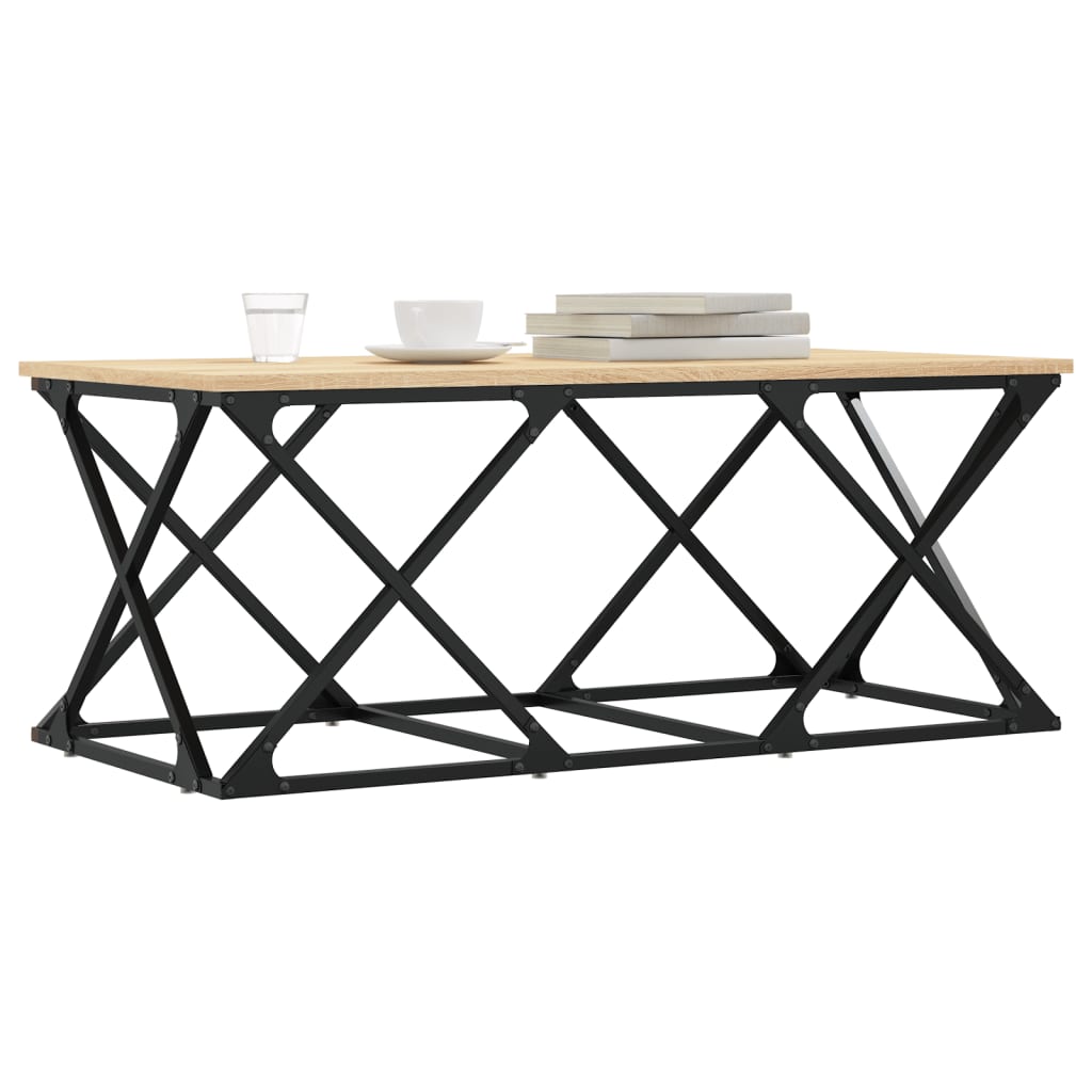 Măsuță de cafea, stejar sonoma, 100x49x40 cm, lemn prelucrat GartenMobel Dekor