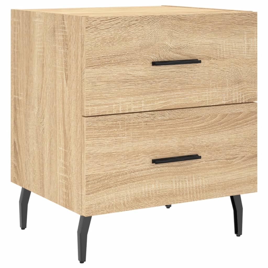 Noptiere, 2 buc., stejar sonoma, 40x35x47,5 cm, lemn compozit GartenMobel Dekor