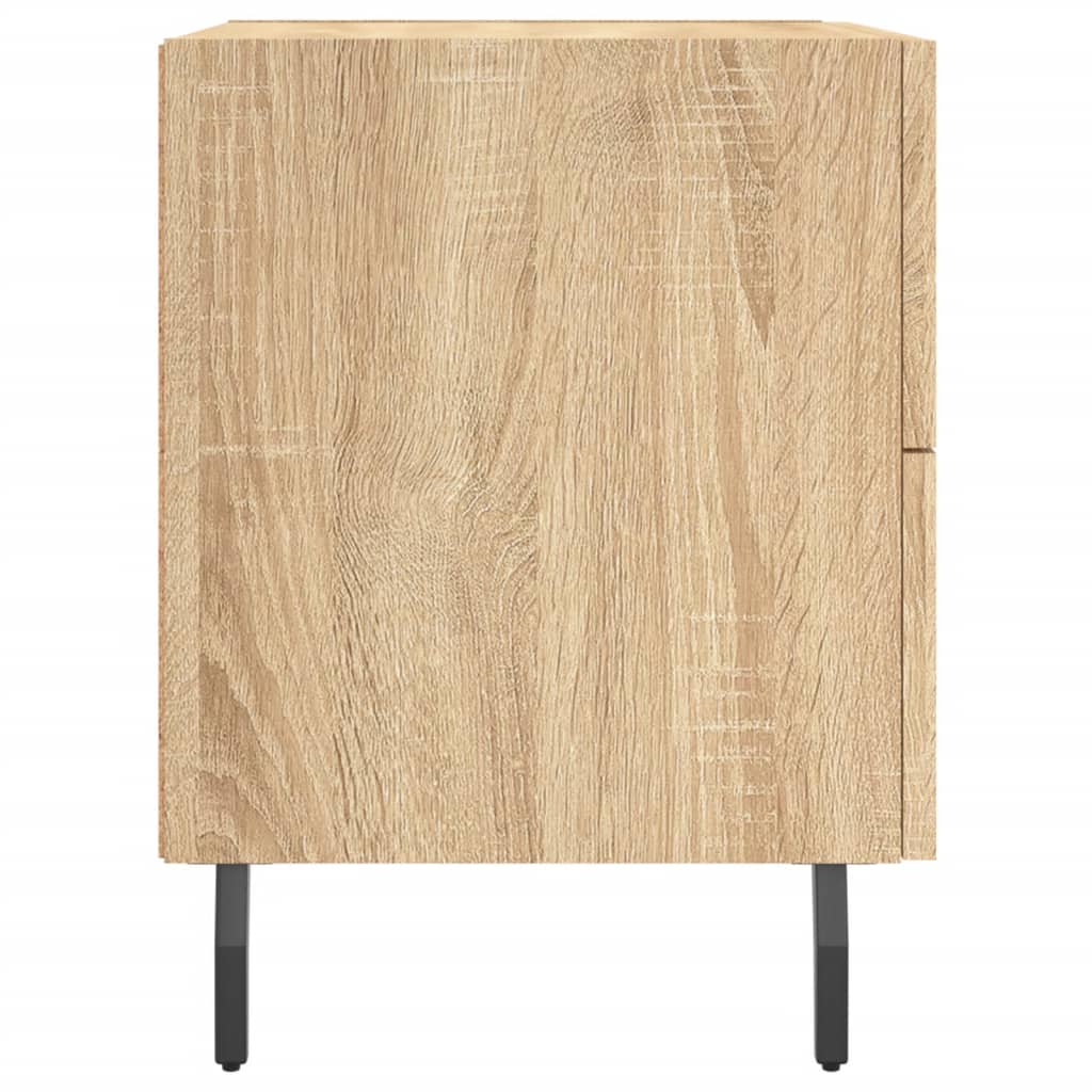 Noptiere, 2 buc., stejar sonoma, 40x35x47,5 cm, lemn compozit GartenMobel Dekor
