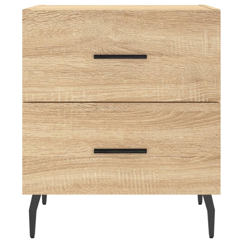 Noptiere, 2 buc., stejar sonoma, 40x35x47,5 cm, lemn compozit GartenMobel Dekor