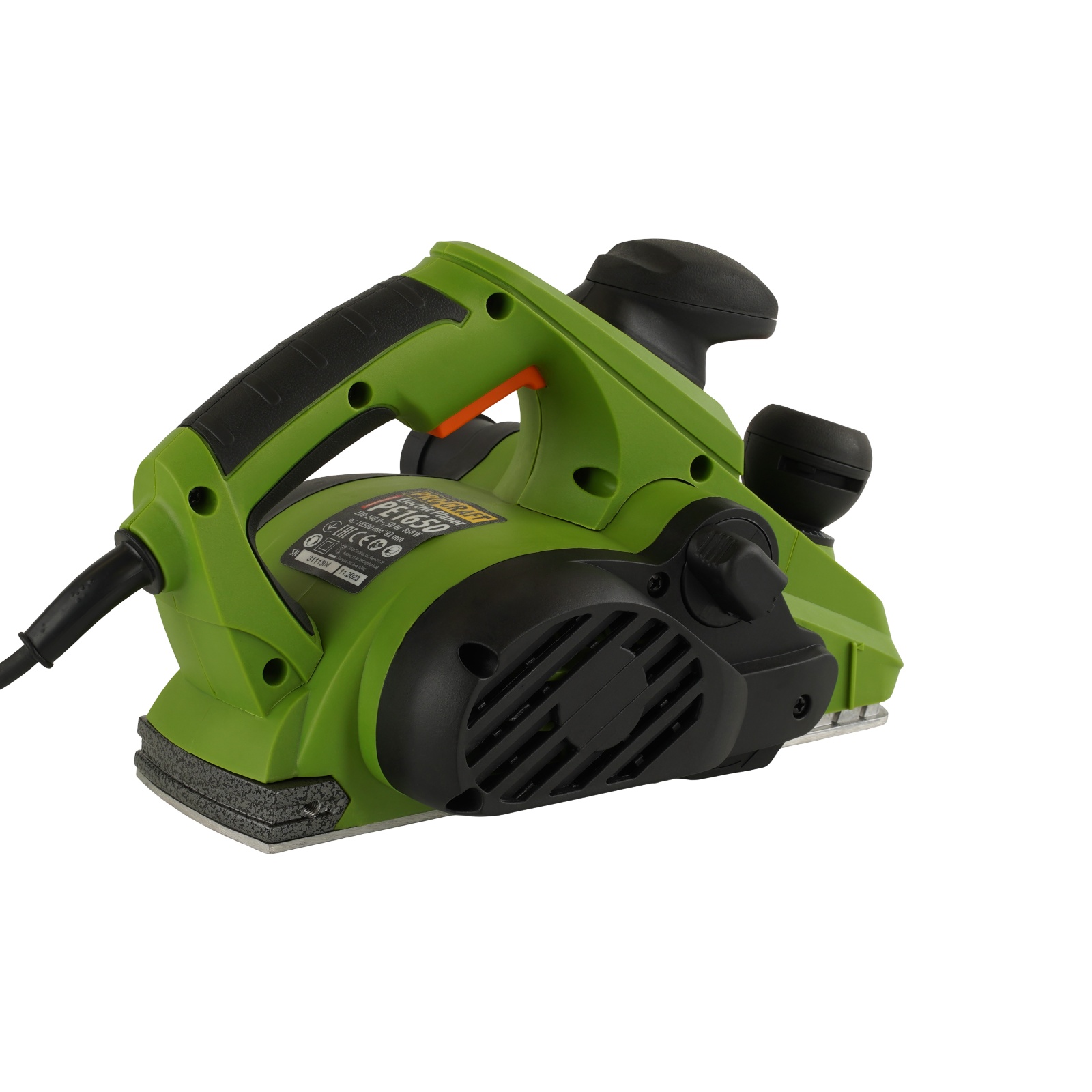 Rindea Electrica cu masa Procraft PE 1650, 850W, 16000 rpm, 2 cutite sac colectare Innovative ReliableTools