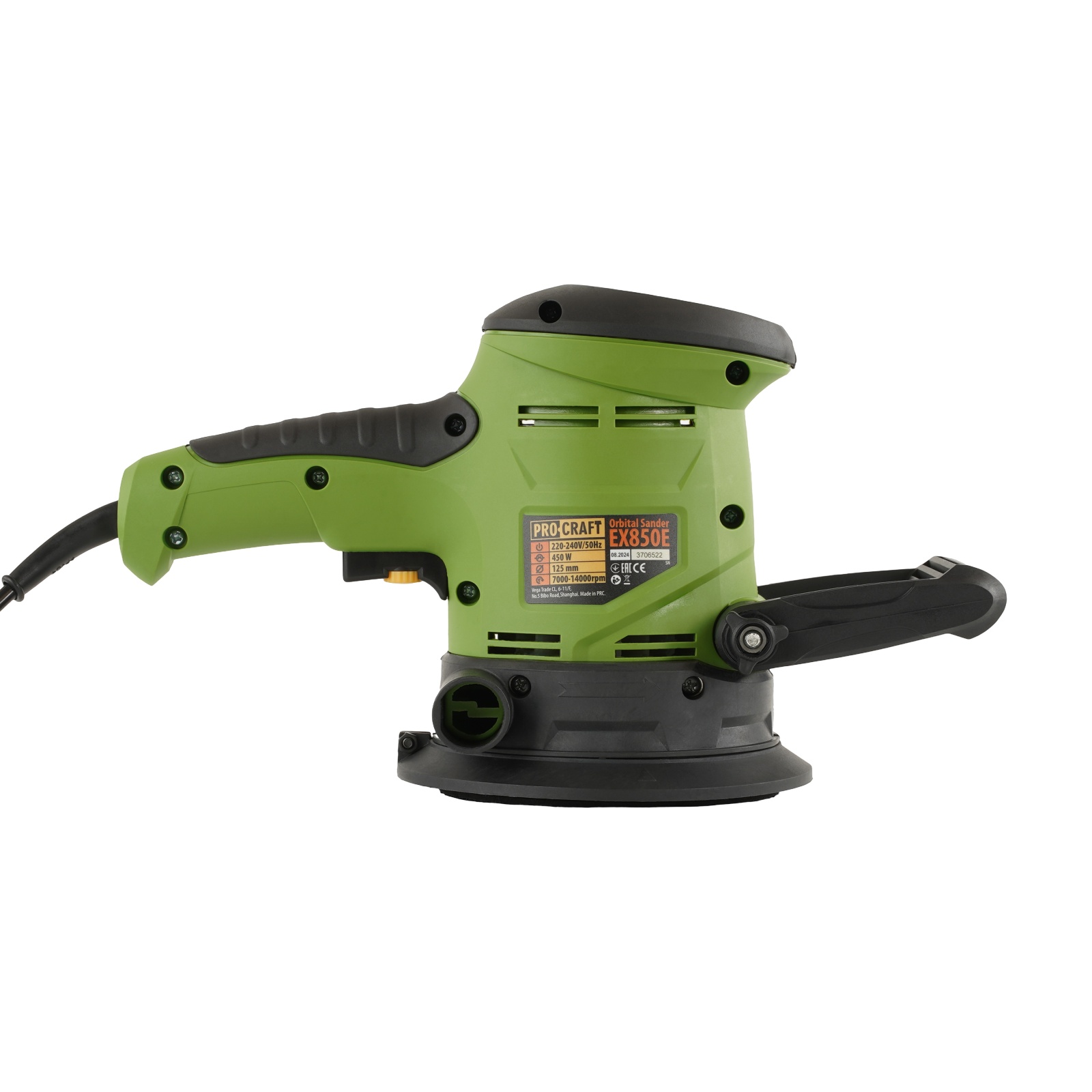 PROCRAFT EX850E Slefuitor Orbital cu excentric Innovative ReliableTools