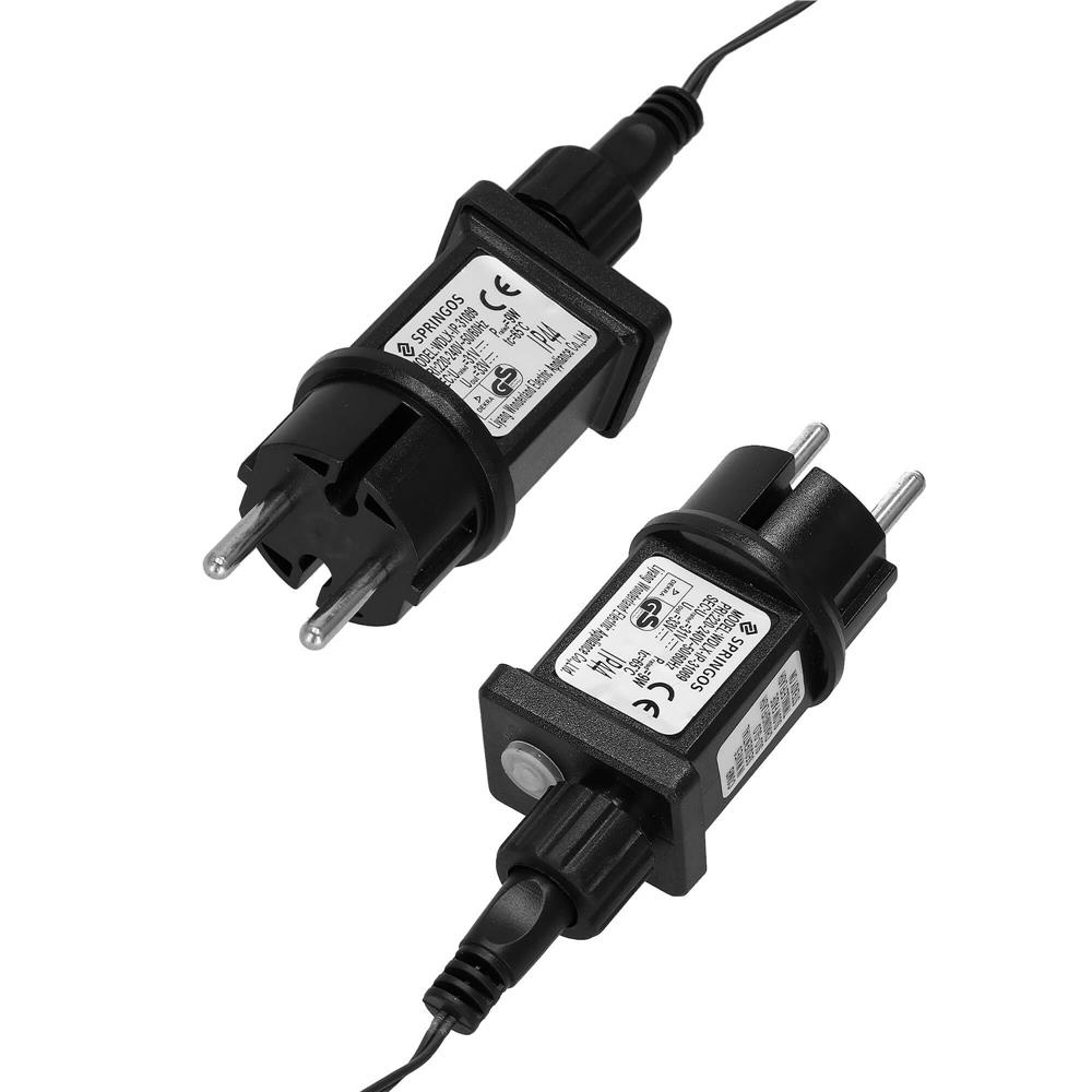 (DL) Ghirlanda luminoasa tip perdea 160 LED-uri, 2x2.6m, pentru interior/exterior, iluminare multicolor Household NewTrend
