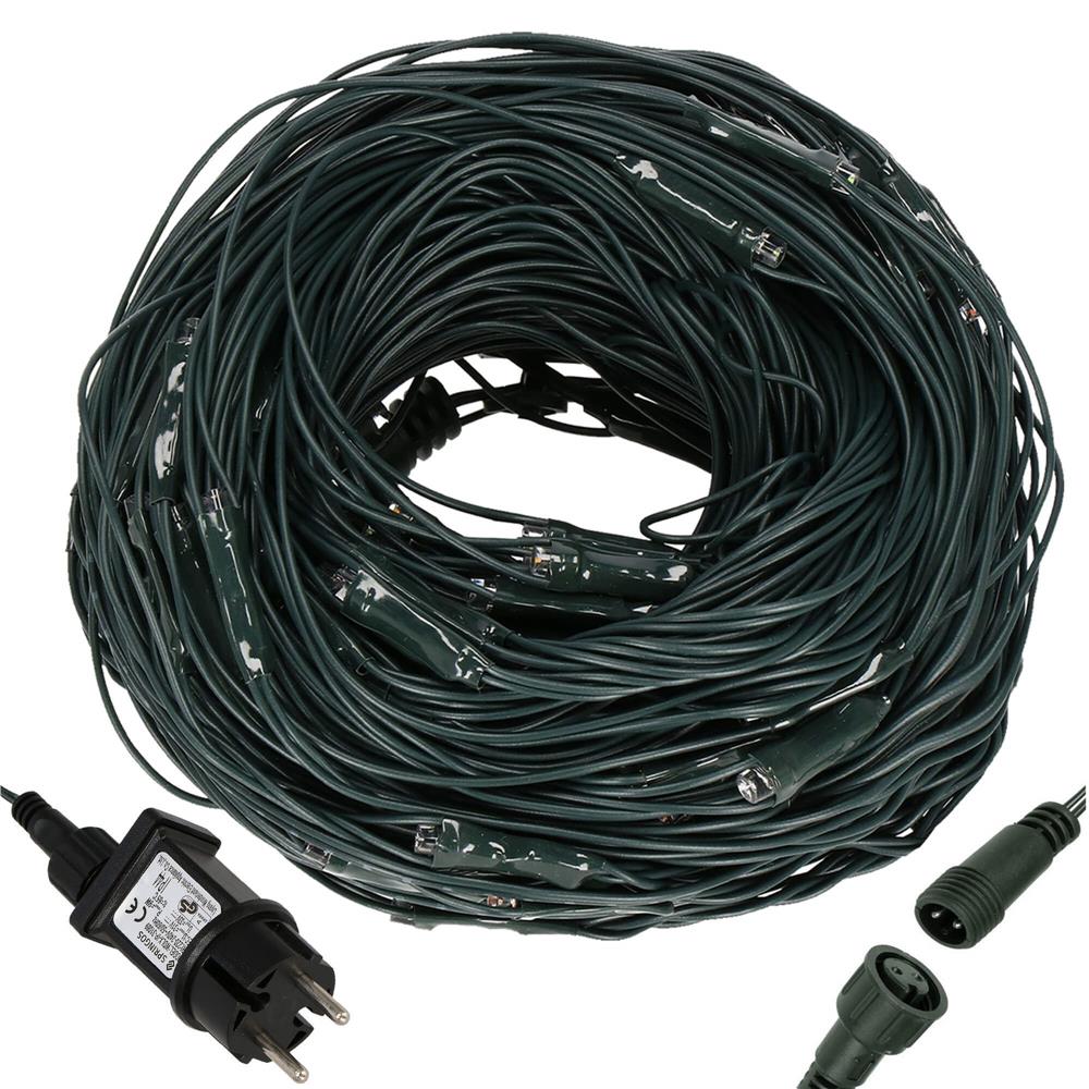 (DL) Ghirlanda luminoasa tip perdea 160 LED-uri, 2x2.6m, pentru interior/exterior, iluminare multicolor Household NewTrend