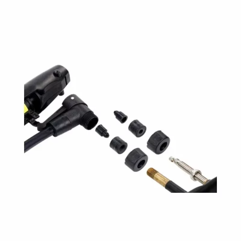 Pompa manuala pentru bicicleta cu furtun si suport de fixare pe cadru lungime 310mm max 8Bari/120PSI Garage AutoRide