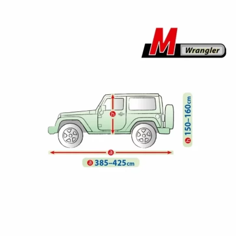 Prelata auto completa Mobile Garage - M - Wrangler Garage AutoRide
