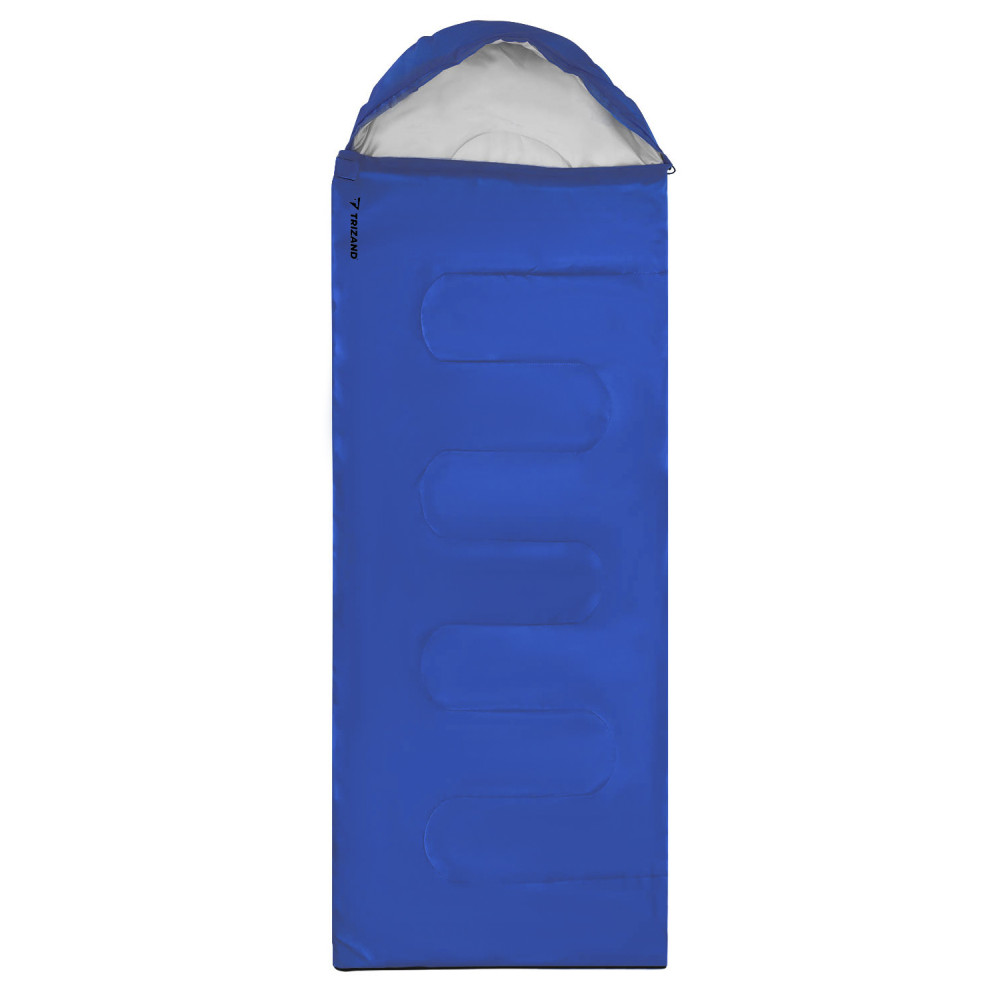 Sac de Dormit tip Mumie sau Pilota 2-in-1 pentru Camping, Impermeabil, Albastru