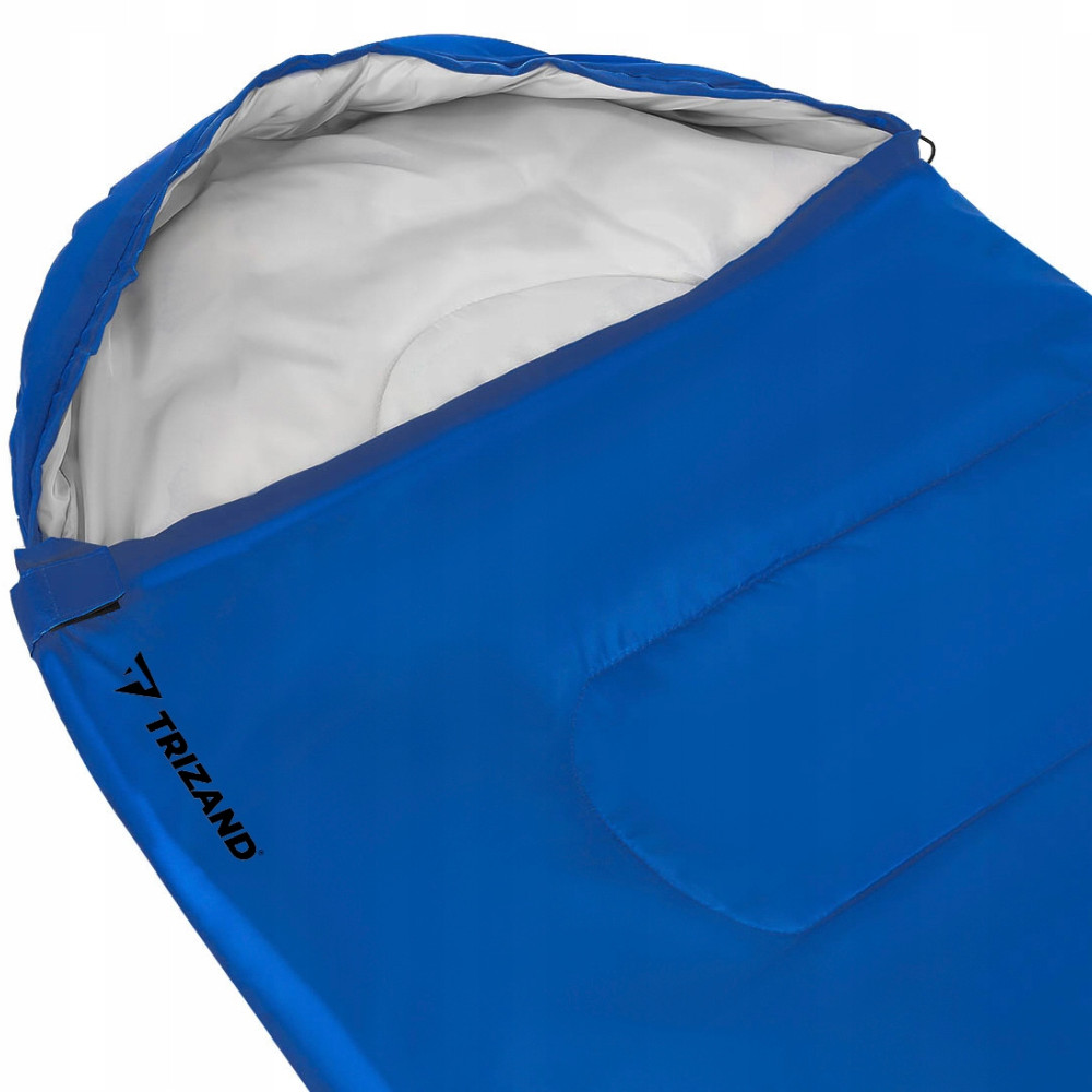 Sac de Dormit tip Mumie sau Pilota 2-in-1 pentru Camping, Impermeabil, Albastru
