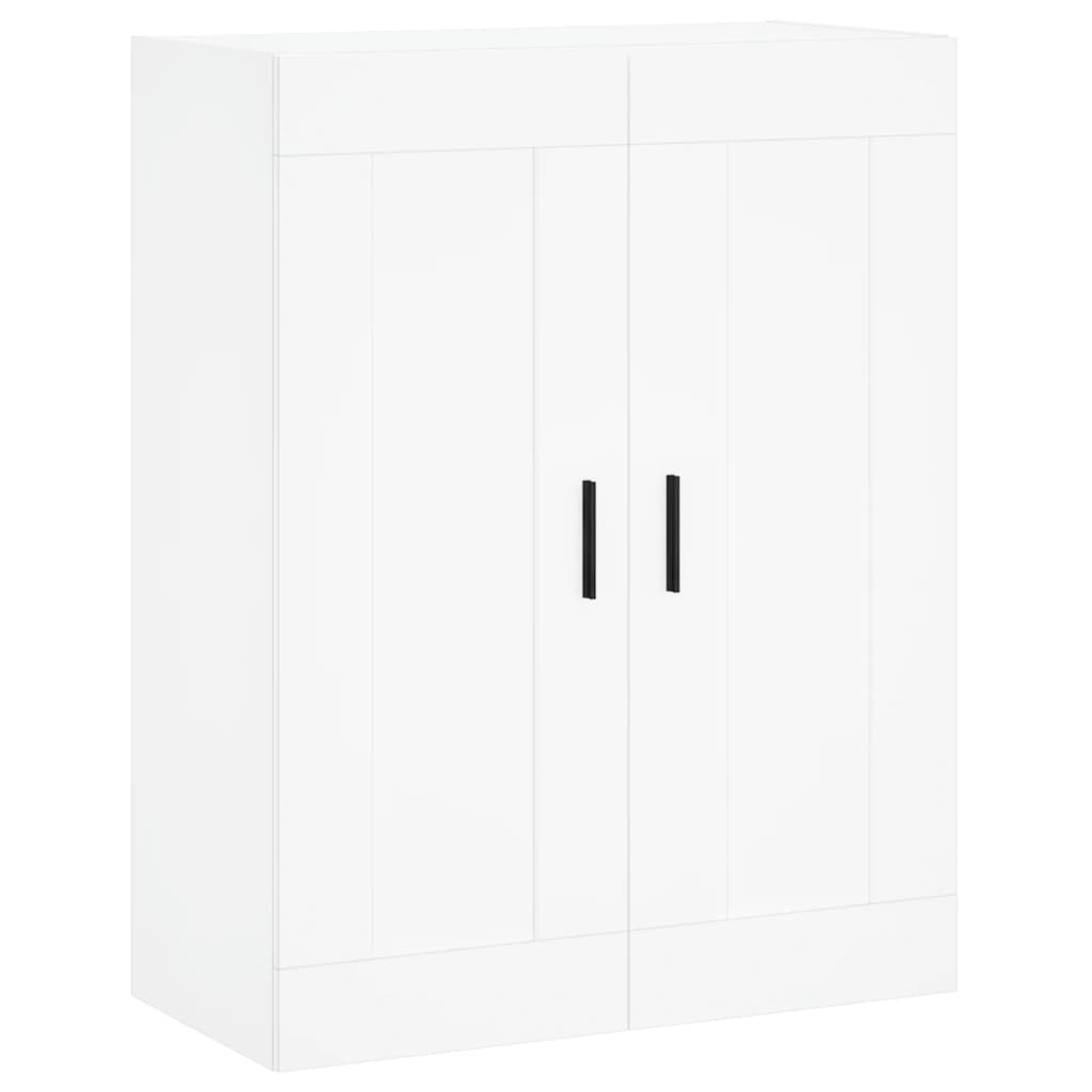Dulap înalt, alb, 69,5x34x180 cm, lemn compozit GartenMobel Dekor