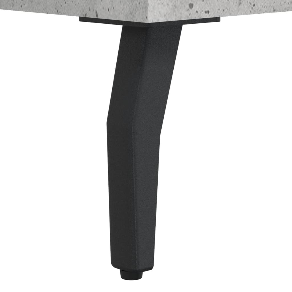 Dulap înalt, gri beton, 69,5x34x180, lemn compozit GartenMobel Dekor