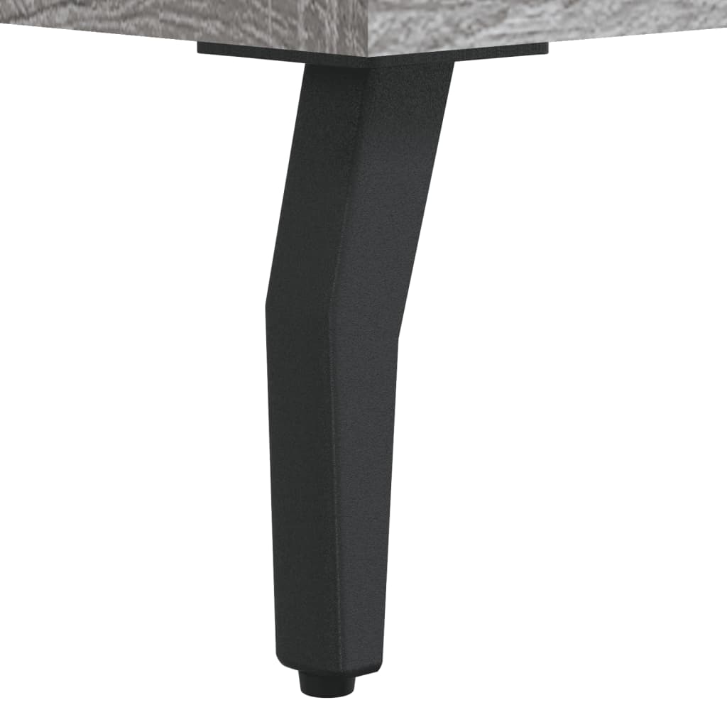 Dulap înalt, gri sonoma, 69,5x34x180 cm, lemn compozit GartenMobel Dekor