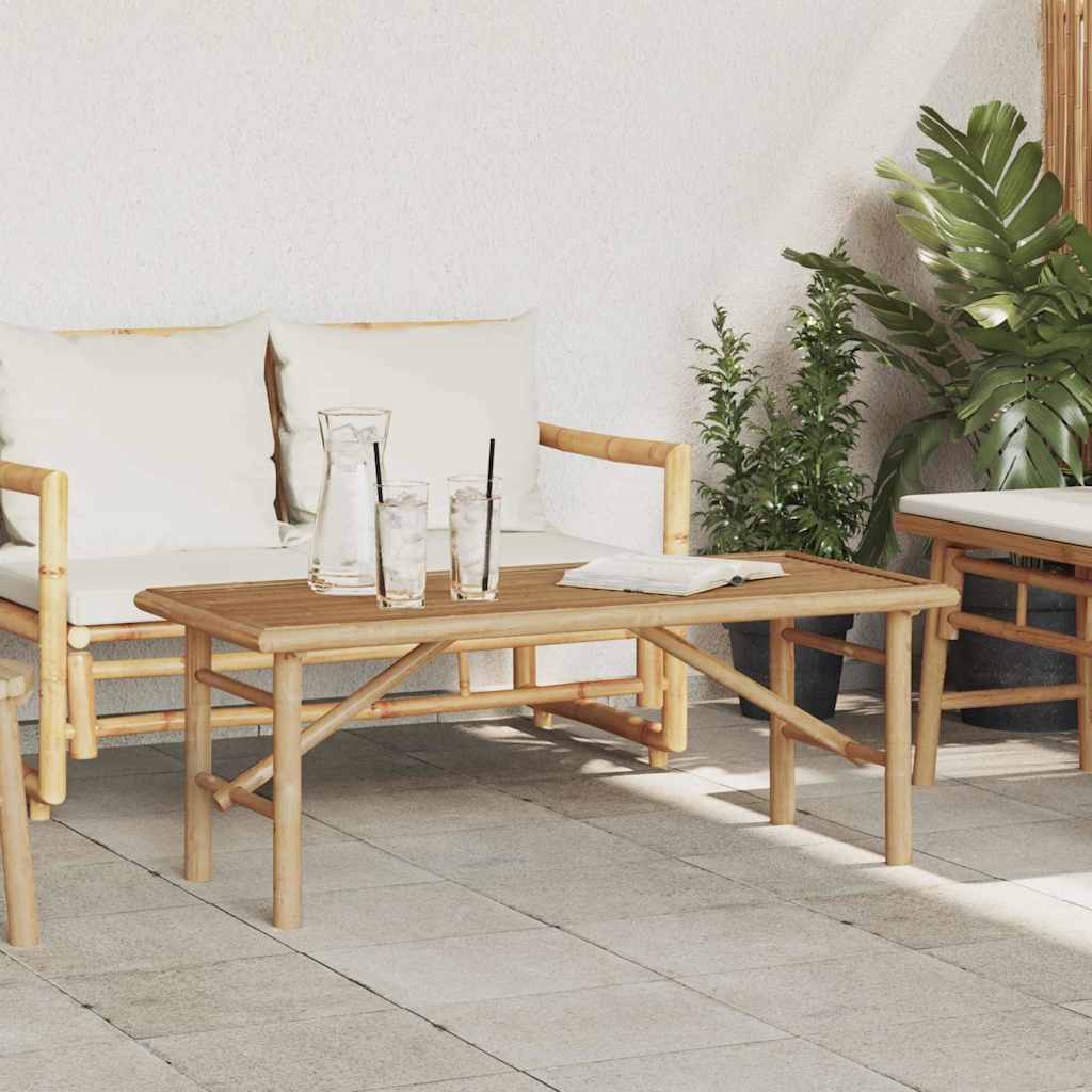 Masă de cafea Maro 110 x 50 x 43 cm Bambus GartenMobel Dekor
