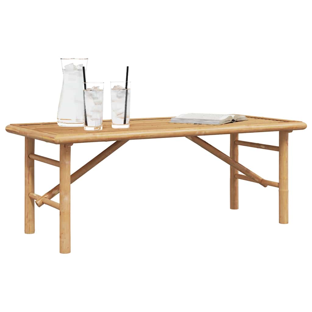 Masă de cafea Maro 110 x 50 x 43 cm Bambus GartenMobel Dekor