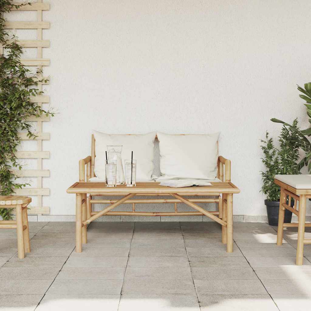 Masă de cafea Maro 110 x 50 x 43 cm Bambus GartenMobel Dekor