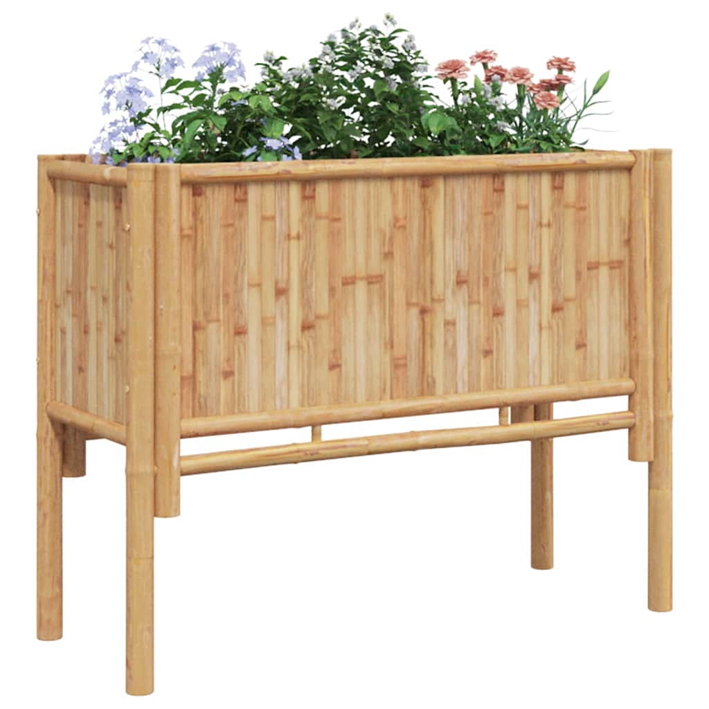 Strat înălțat de grădină Maro 90 x 35 x 70 cm Bambus GartenMobel Dekor