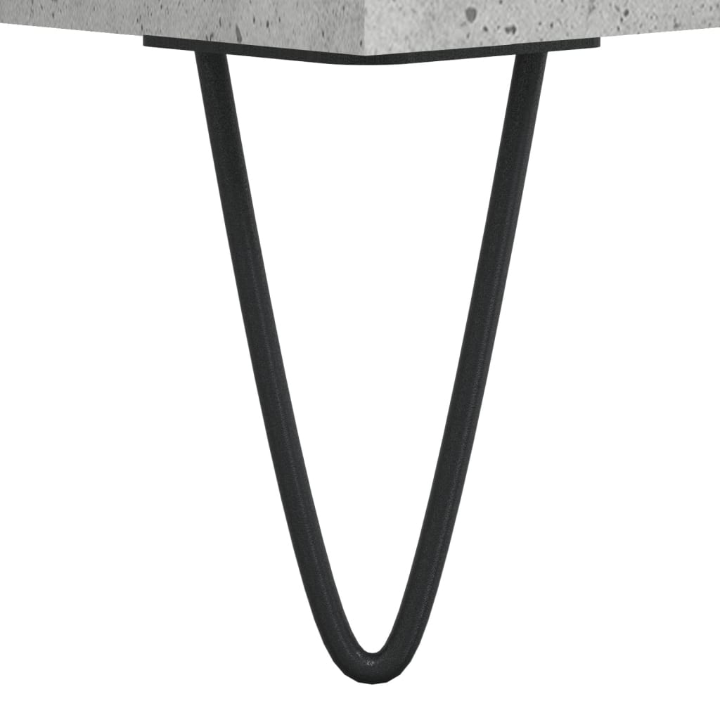 Dulap, gri beton, 40x35x70 cm, lemn prelucrat GartenMobel Dekor