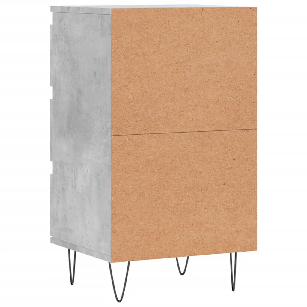 Dulap, gri beton, 40x35x70 cm, lemn prelucrat GartenMobel Dekor