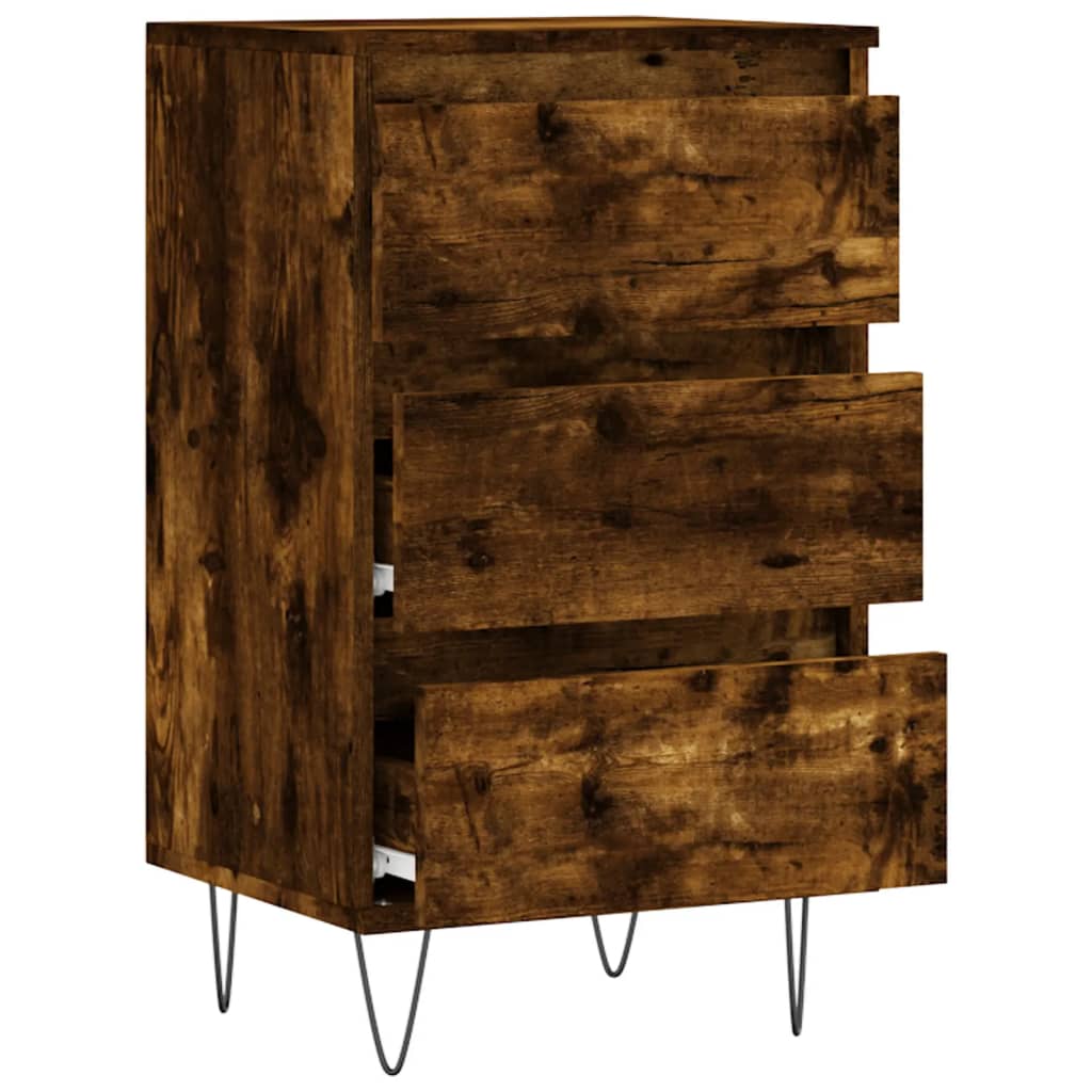 Dulap, stejar afumat, 40x35x70 cm, lemn prelucrat GartenMobel Dekor