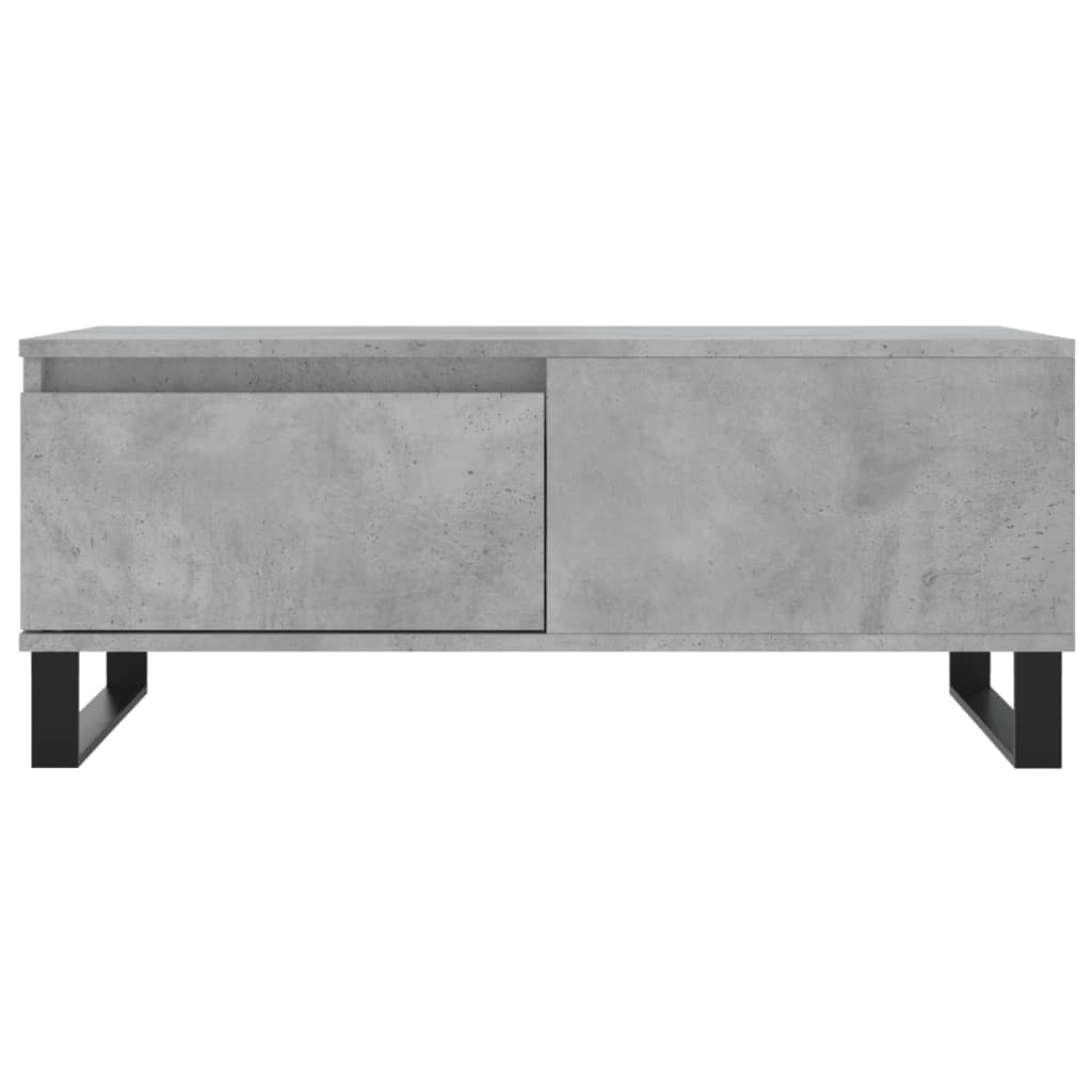 Măsuță de cafea, gri beton, 90x50x36,5 cm, lemn compozit GartenMobel Dekor