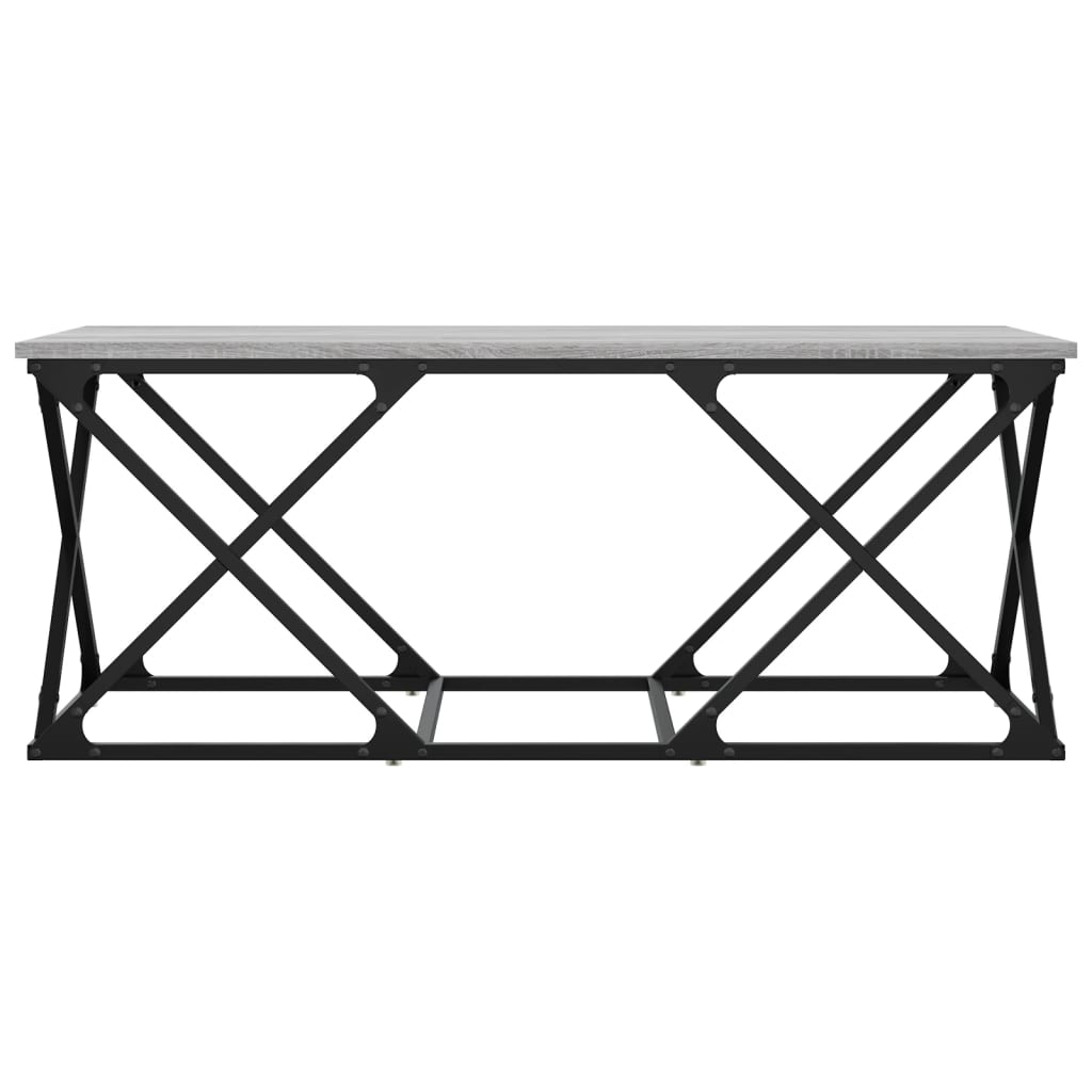 Măsuță de cafea, gri sonoma, 100x49x40 cm, lemn prelucrat GartenMobel Dekor