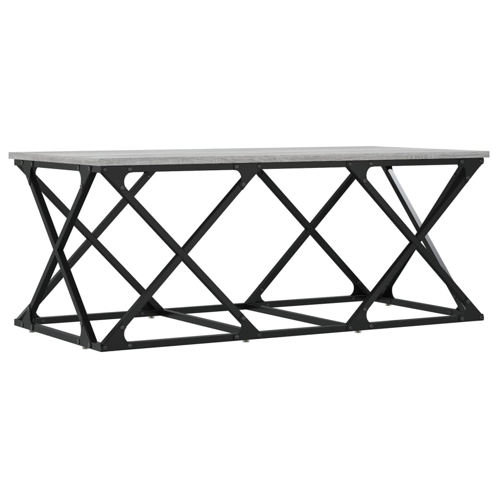 Măsuță de cafea, gri sonoma, 100x49x40 cm, lemn prelucrat GartenMobel Dekor