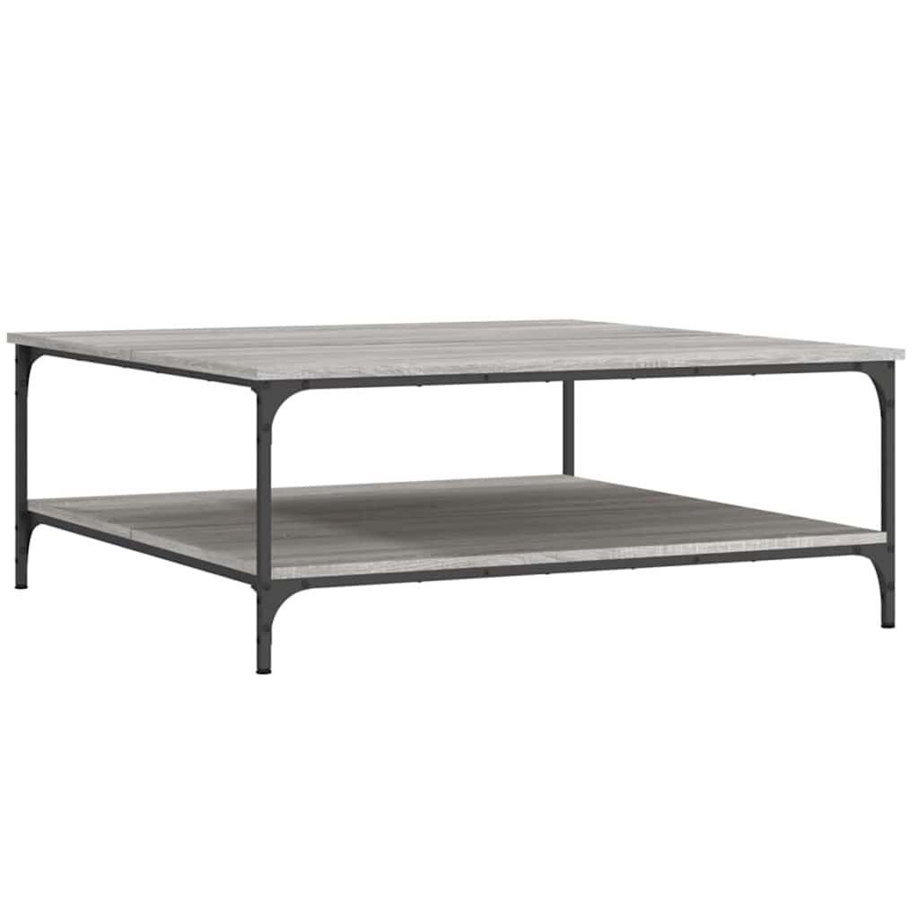 Măsuță de cafea gri sonoma 100x100x40 cm lemn prelucrat GartenMobel Dekor