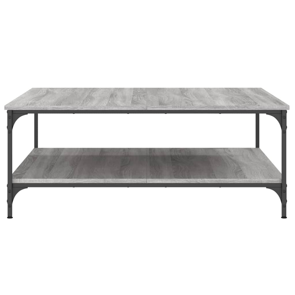 Măsuță de cafea gri sonoma 100x100x40 cm lemn prelucrat GartenMobel Dekor