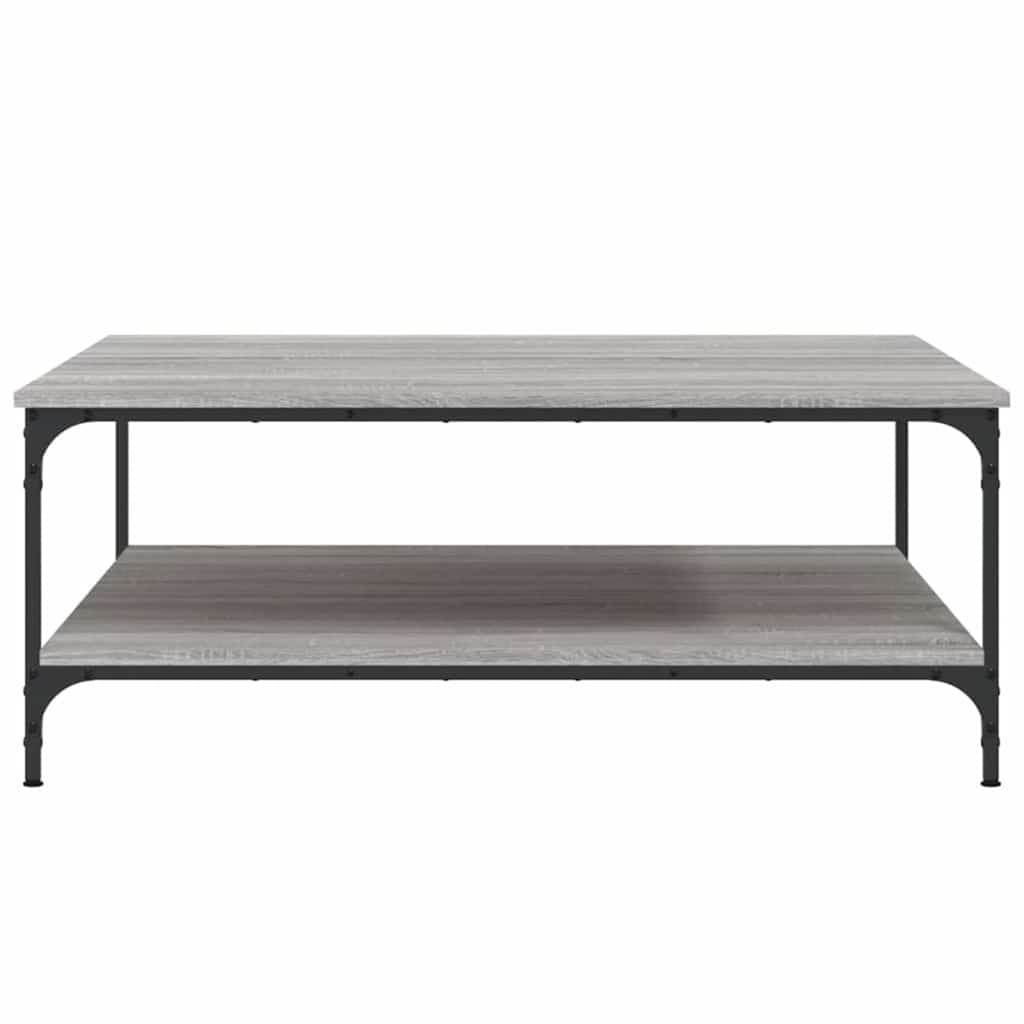 Măsuță de cafea gri sonoma 100x100x40 cm lemn prelucrat GartenMobel Dekor